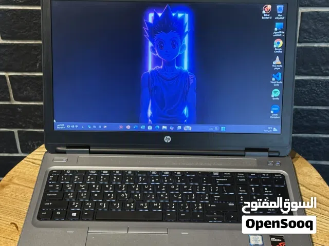 Hp i5 6th/بكرت شاشه AMD 2giga