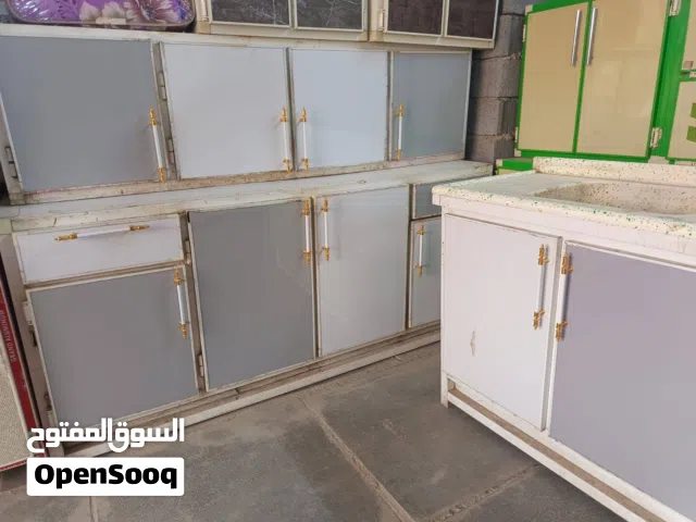كاونتر مستخدم مترين مع سنك متر مرمر   مستخدم