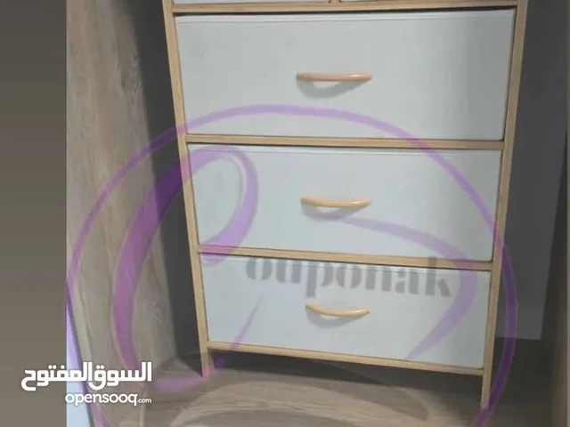 خزانة البامبو  بـ6 أدراج قماشية متينة   تصميم طبيعي وراقي يناسب جميع الديكورات أدراج واسعة
