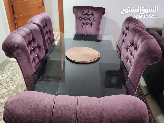 6 chairs dining table