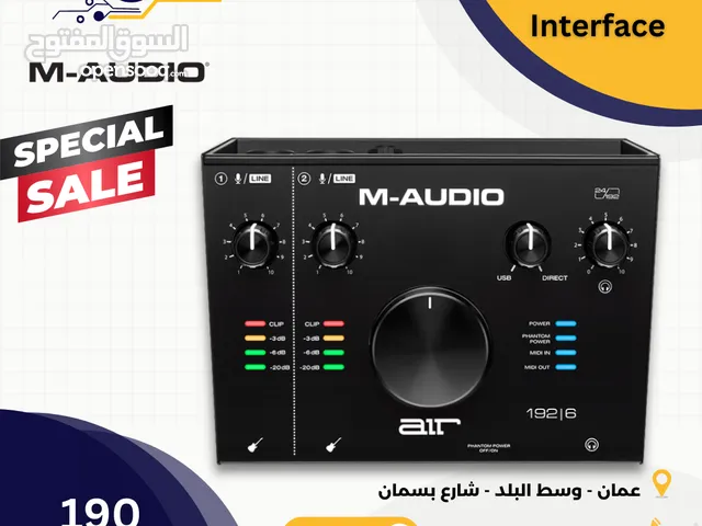 M-Audio AIR 192x6 USB C MIDI Audio Interface