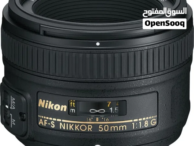 مطلوب عدسة كاميرا نيكون 50mm - AF-S مستعملة