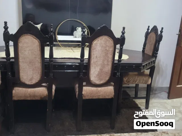 طاولة سفره 6 كارسي منجدات