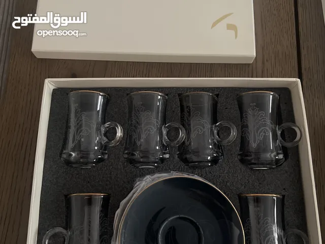 6فناجين قهوة و 6 كاسات شاي