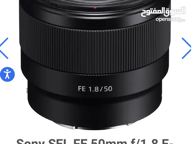 SONY 50mm f1.8 Full Frame FE Len
