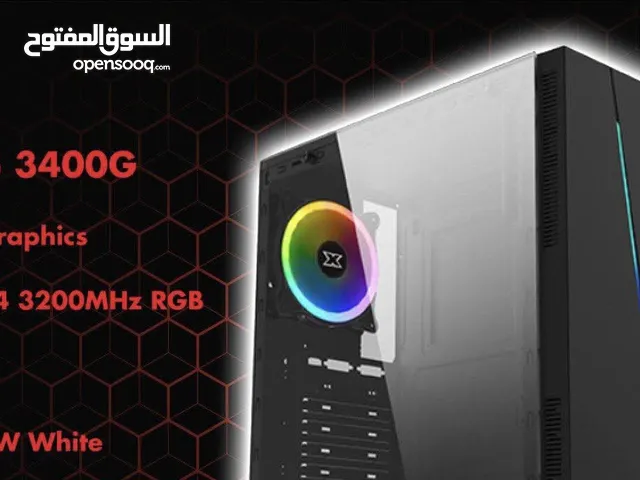 PC AMD Ryzen 5 للبيع جهاز ممتاز رامات هايبر اكس 16 جيجا