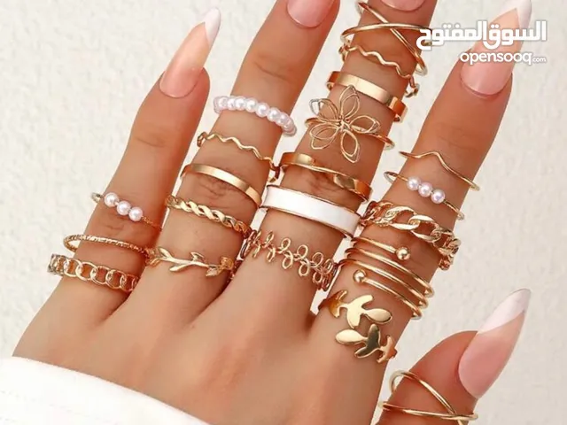خواتم ذات طلاء ثابت