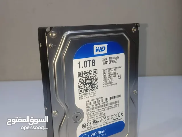 Wd blue 1tb hdd hard disk pc 5400 rpm هارد ديسك كمبيوتر واحد تيرابايت (1Tb) جديد