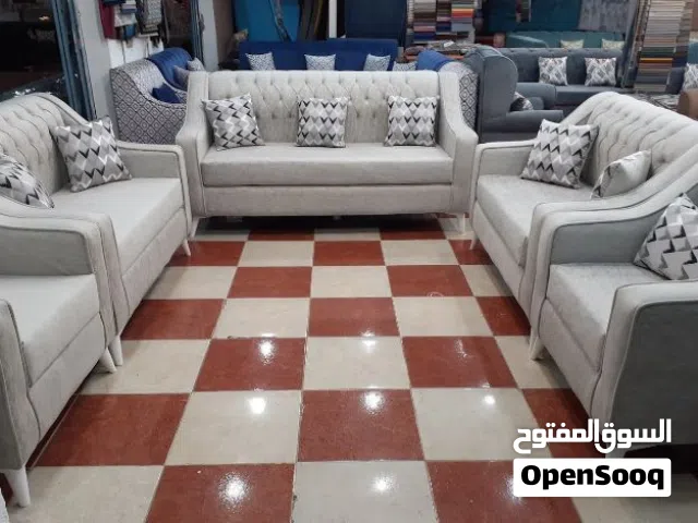 تخفيضات عيد الاضحى على اطقم كنب جاهز 9 أشخاص  ضمان الاسفنج والخشب 5 سنوات