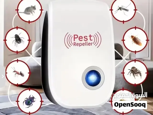 جهاز طارد الحشرات والقوارض عملى وأمن يعمل بالكهرباء