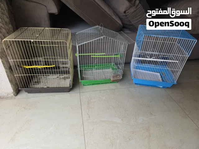 ثلاث اقفاص ب 5 دنانير