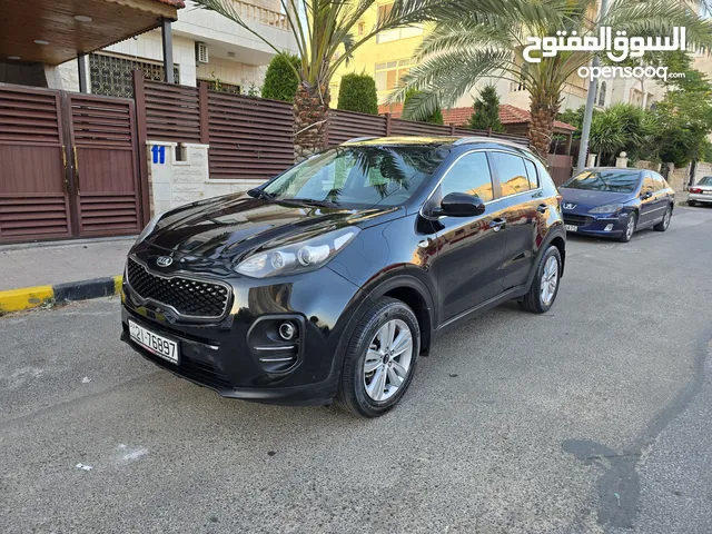 كيا سبورتج موديل 2017 فل ابشن بحالة الوكالة
