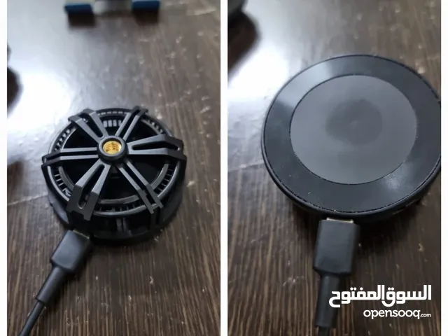 مبرد للجوال وشاحن لاسلكي بآن واحد