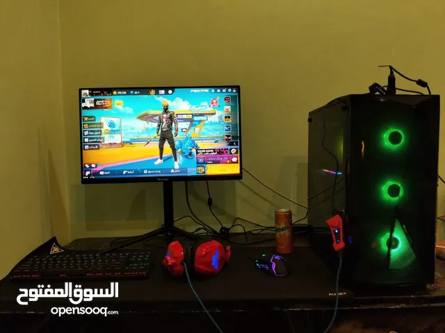 تجميعه كمبيوتر جيمنج، مونتاج، تصميم، جرافيك، استخدام شهرين، ضمان 3 سنين و بعض القطع 5 سنين