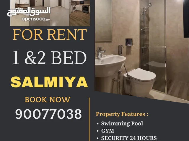 for rent 1 & 2 bedrooms semi furnished