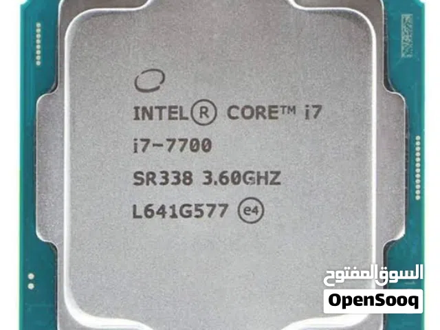 معالج i7 7700 ممتاز للي ناوي يطور جهازه ويزيد الأداء