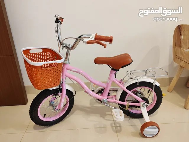 pink kids bike