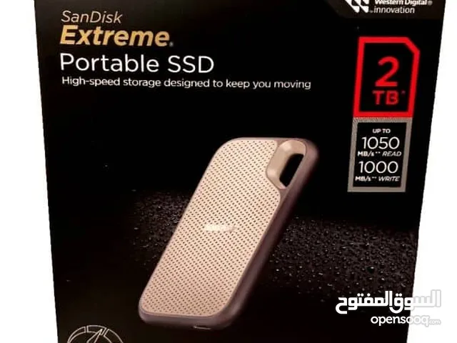هارد ساندسك خارجي ssd بسرعة 1050ميجا في الثانية SanDisk Extreme Portable SSD