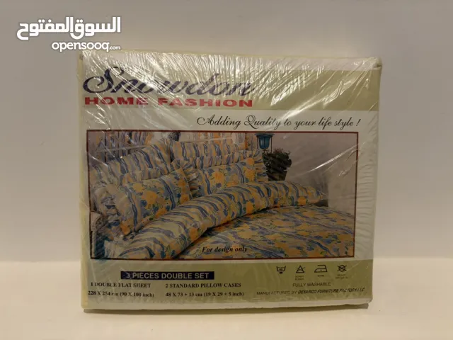 طقم سرير فاخر جديد – 3 قطع من Snowdon Home Fashion