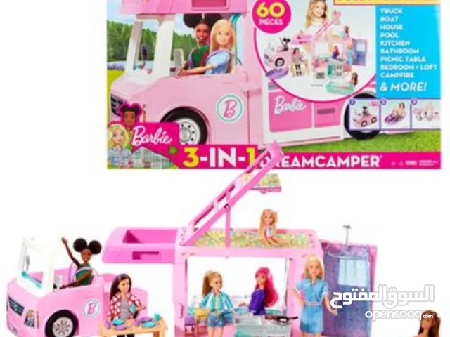 unwanted gift barbie camper van brandnew