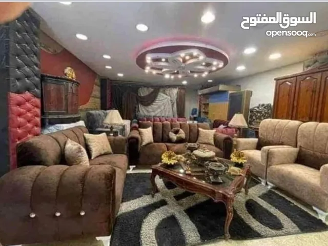 طقم كنب 7مقاعد خشب لاتيه سويد 135