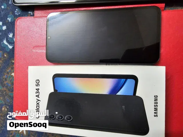 Samsung Galaxy A34 5G Black Color ( Price 650)