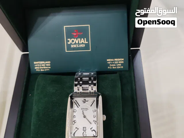 ساعة JOVIAL أصلية سويسرية للبيع – جديدة بالكرت والعلبة