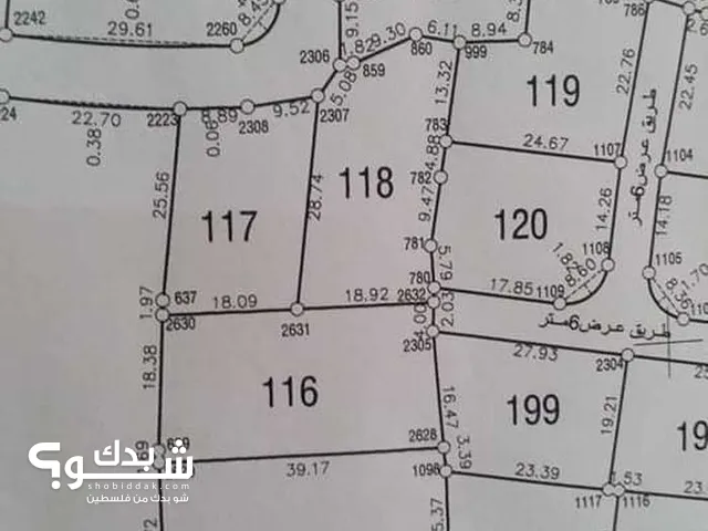 Commercial Land for Sale in Nablus New Nablus