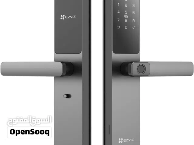 EZVIZ DL05 أمان ذكي بدون مفتاح قفل باب ذكي 7 في 1 ببصمة الإصبع، تنبيهات فورية، مقاومة للعوامل الجوية