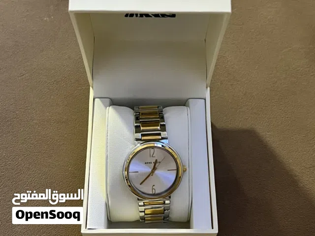 ساعه ماركه anne klein اصليه جديده