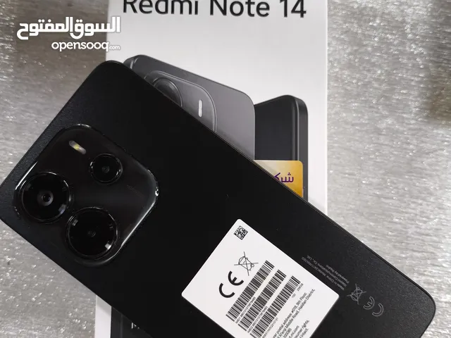 Redmi Note 14 Midnight Black يوجد كفالة لمدة سنة