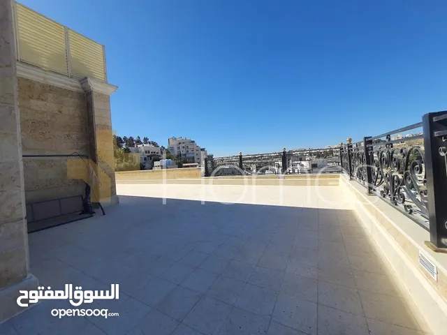 روف طابقي مع ترس للبيع في رجم عميش بمساحة اجمالية 550م