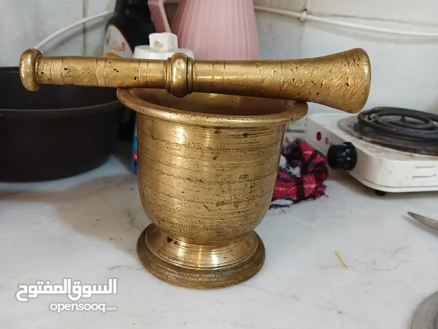 مدق نحاس قديم محزز وزن 4 ك ونصف