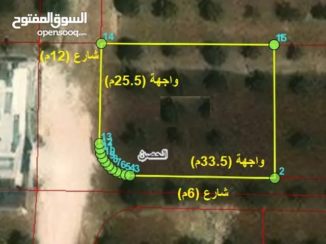 860متر من اراضي الحصن حوض سلمى والحولة قطعه مرتفعه مميزة