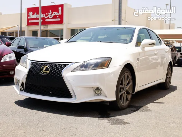 Lexus IS250 White 2012 Full Option