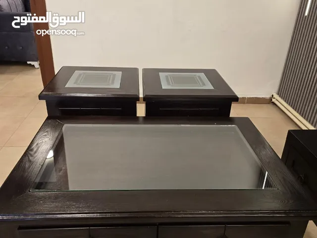 طقم طاولات موديل امريكي ج 3قطع تحفة فنيه خشب سويد بسعر مغري جدا