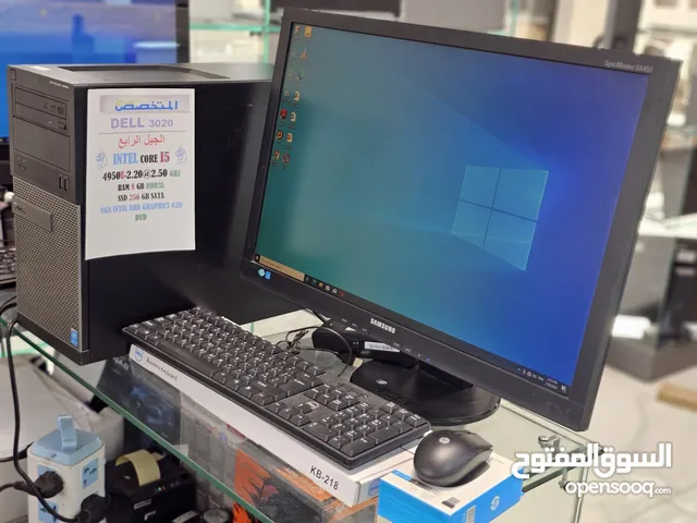 جهاز مكتبي متكامل ديل كور 5 مع شاشة سامسونغ 24 انش