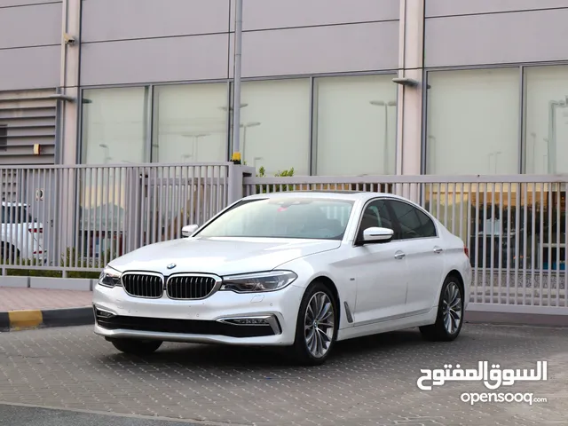 BMW 530I 2018 luxury line original paint accident Gcc لكشري لاين خليجي صبغ وكالfree Agency checked