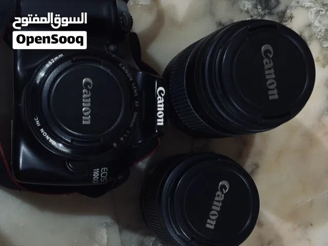 للبيع Canon 1100D مع 3 عدسات + كامل الملحقات