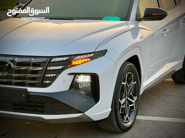 هونداي توسان N-LINE فل بدون فتحة 2x4 ///240Hp بنزين + كهرباء 2022/ ( Haybrid) 1600cc