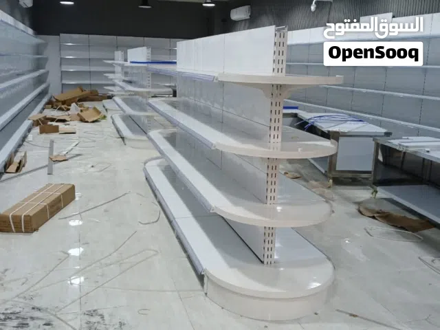 رفوف مستودعات رفوف بقاله رفوف بجميع انواعها