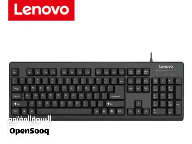 كيبورد لينوفو مكتبي اصلي سلكي ديسكتوب LENOVO K4800S OFFICE DESKTOP WIRED KEYBOARD USB