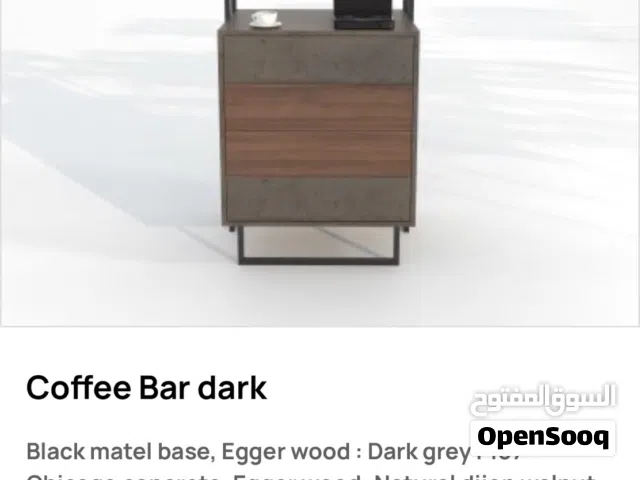 Coffee stand / station with drawers