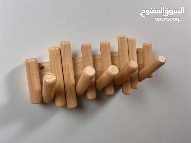 تعلاكة ملابس خشب مودرن متعددة المشاجب