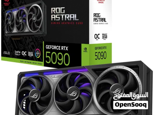 Asus RTX 5090 OC Astral  جديد مختوم
