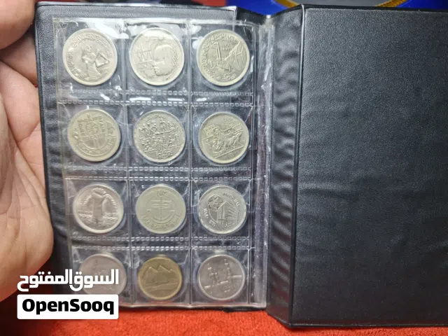 كرت عملات تذكاري عدد 12 مختلفه بسعر مغري