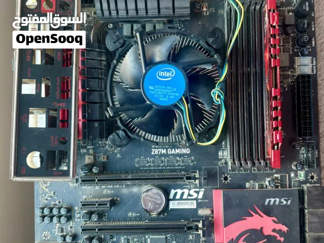 Msi Motherboard Z87m + i7 + Ram