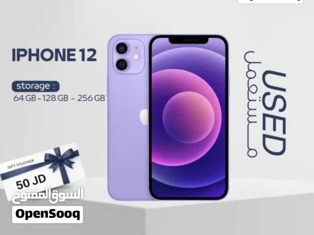 IPHONE 12 ( 128GB ) USED /// ايفون 12 ذاكره 128 مستعمل وكاله