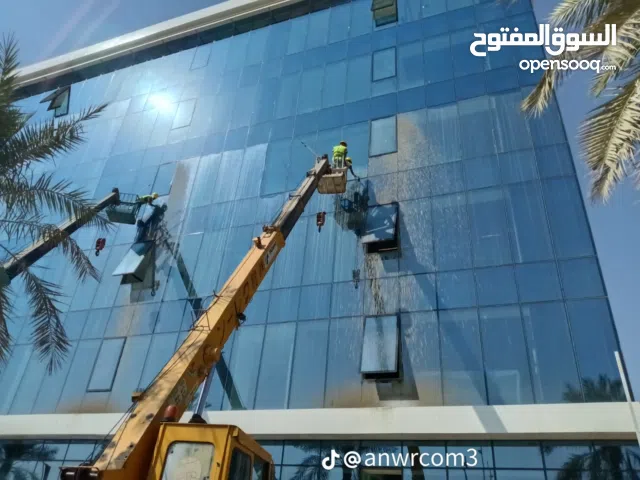 تنظيف واجهات زجاجيه شركه تنظيف
