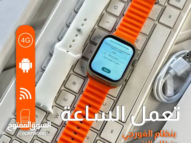 ساعة ذكية بخط Smart Watch S8 Ultra android with SIM CARD